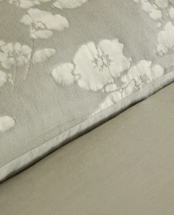 Duvet Covers*ZARA Home Floral Jacquard Duvet Cover Green