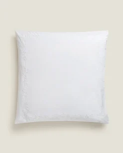 Pillowcases*ZARA Home Floral Print Pillowcase White