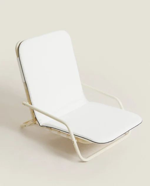 Beachwear*ZARA Home Folding Beach Stool Cream