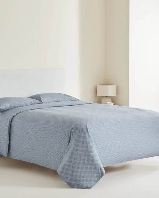 Duvet Covers*ZARA Home Geometric Print Duvet Cover Blue