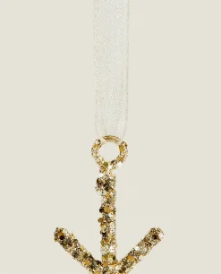 Decoration*ZARA Home Glittery Christmas Snowflake Decoration Golden