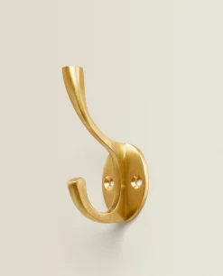 Hangers & Hooks*ZARA Home Gold Metal Hook Golden