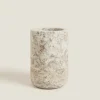 Glasses*ZARA Home Gray Marble Tumbler 4-111