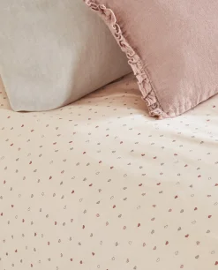 Duvet Covers*ZARA Home Heart Print Duvet Cover Pink