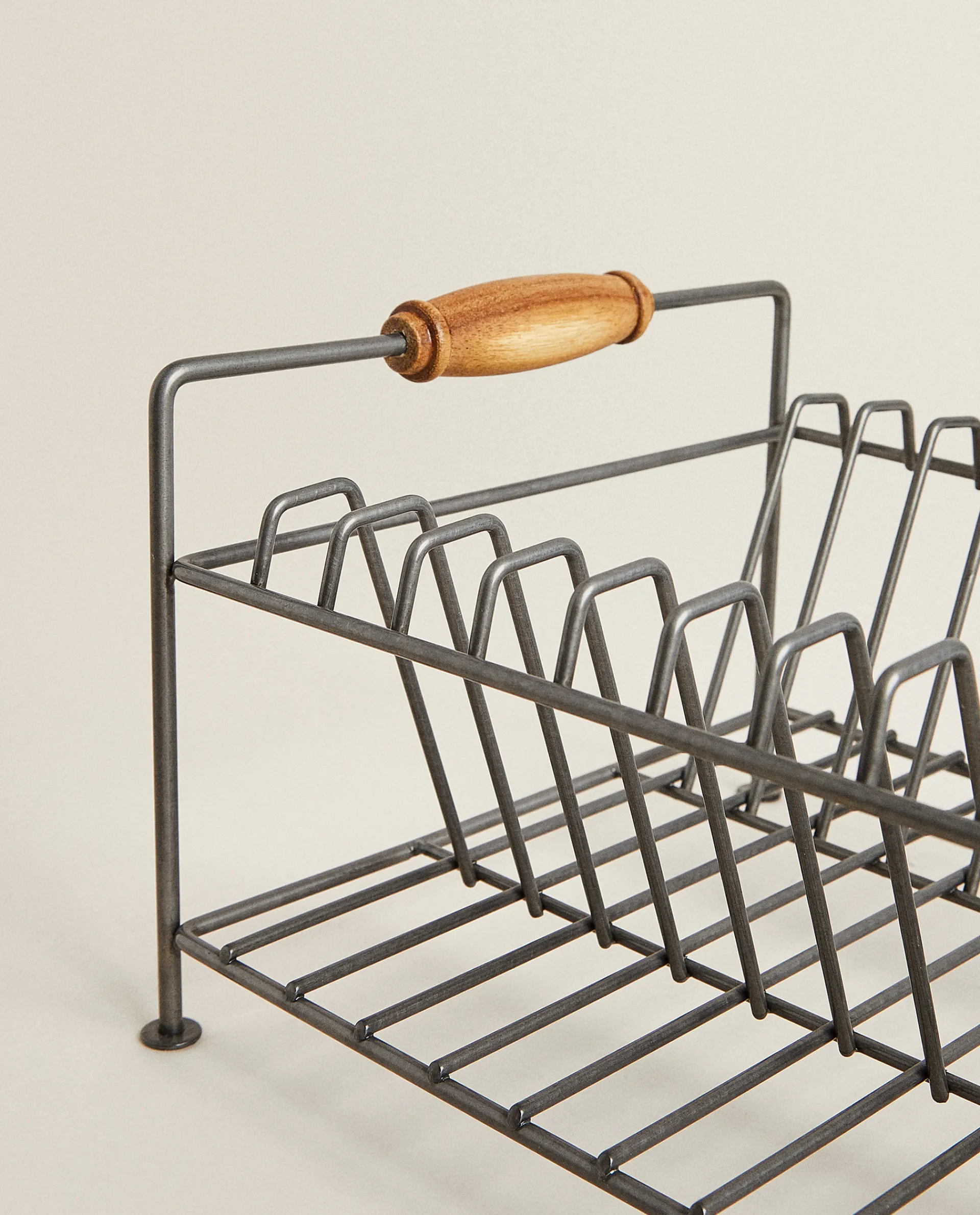 Cleaning*ZARA Home Iron And Acacia Wood Drying Rack Steel