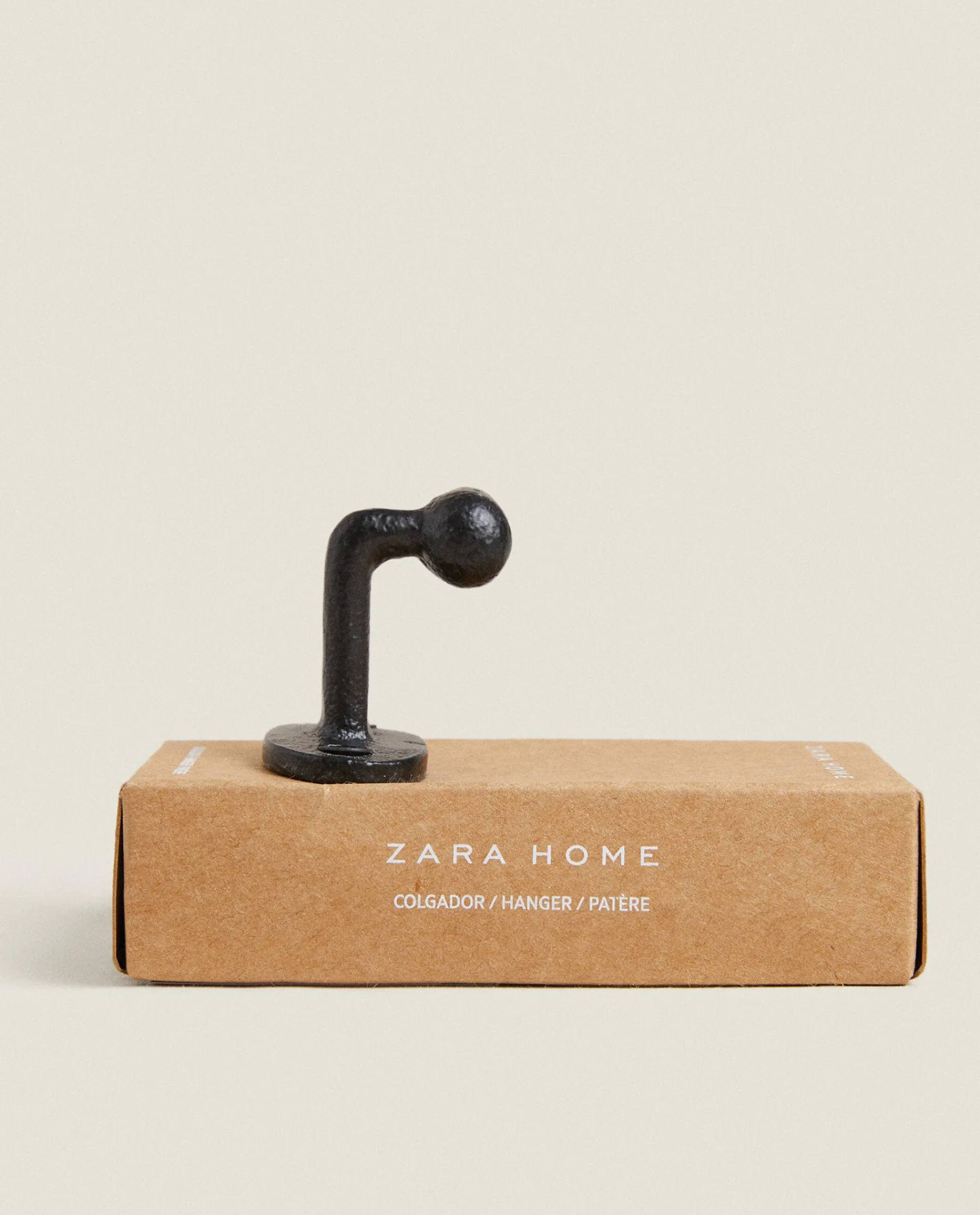 Hangers & Hooks*ZARA Home Iron Hook Black