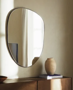 Mirrors*ZARA Home Irregular Wall Mirror Transparent