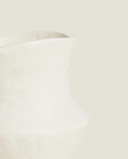 Vases*ZARA Home Irregular-Shaped Vase Cream