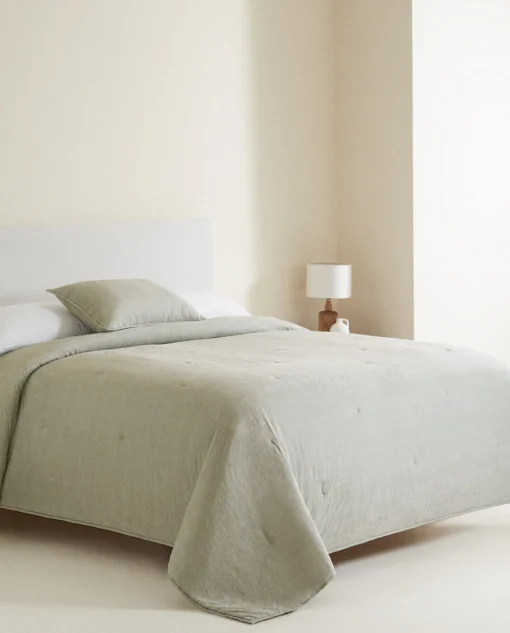 Quilts*ZARA Home Jacquard Quilt Green