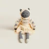 Playing*ZARA Home Kids' Halloween Mummy Cat Plush Toy Multicolored