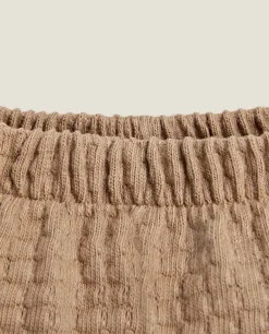 Clothing And Footwear*ZARA Home Knit Baby Bloomers Brown