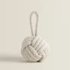 Decorative Accessories*ZARA Home Knotted Doorstop Ecru/Beige