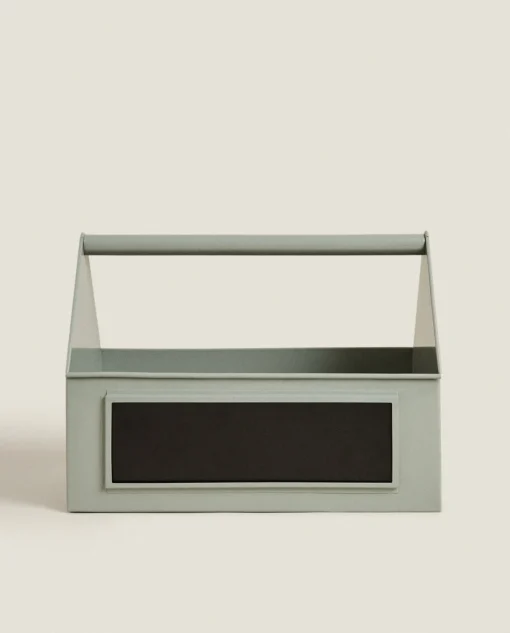Garden*ZARA Home Lacquered Steel Gardening Box Green