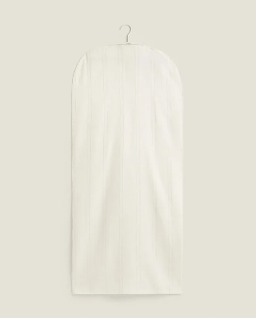 Dressing Room*ZARA Home Large Clothing Protective Covers (Pack Of 2) Ecru/Black