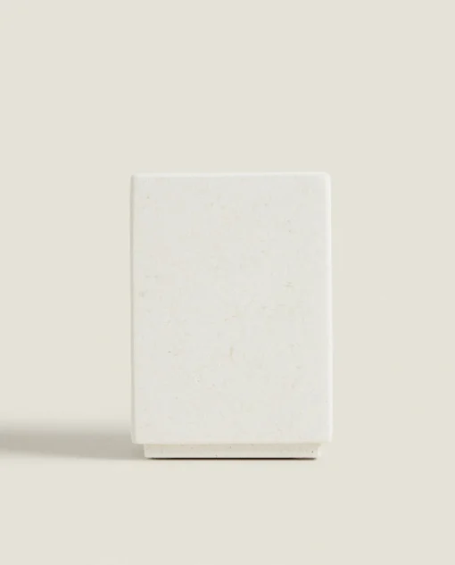 Glasses*ZARA Home Light Marble Tumbler Oyster White