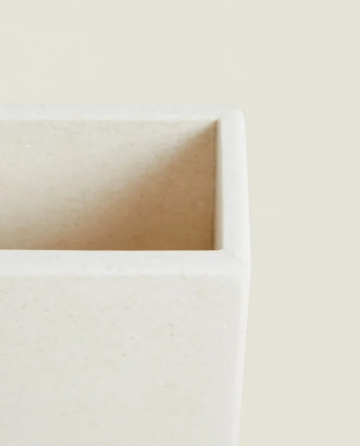 Glasses*ZARA Home Light Marble Tumbler Oyster White