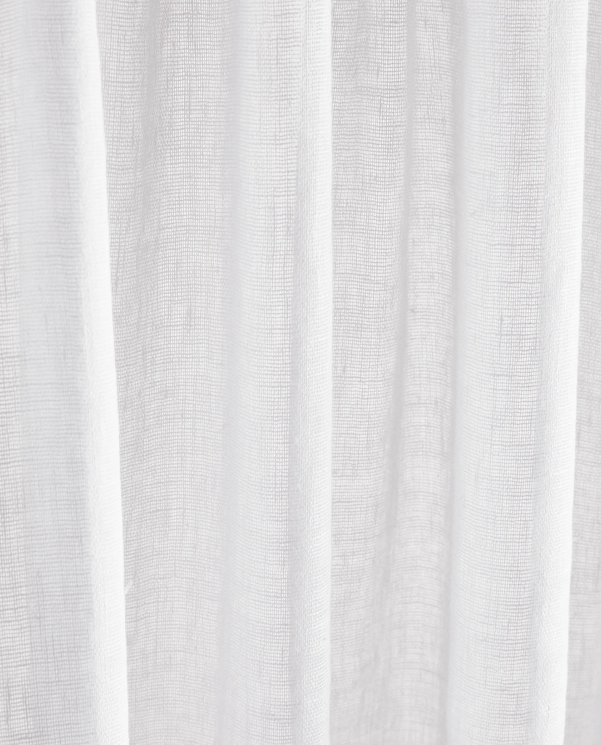 Curtains*ZARA Home Linen Curtain White