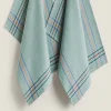 Kitchen Towels, Aprons And Bags*ZARA Home Linen Kitchen Towel (Pack Of 2) Green