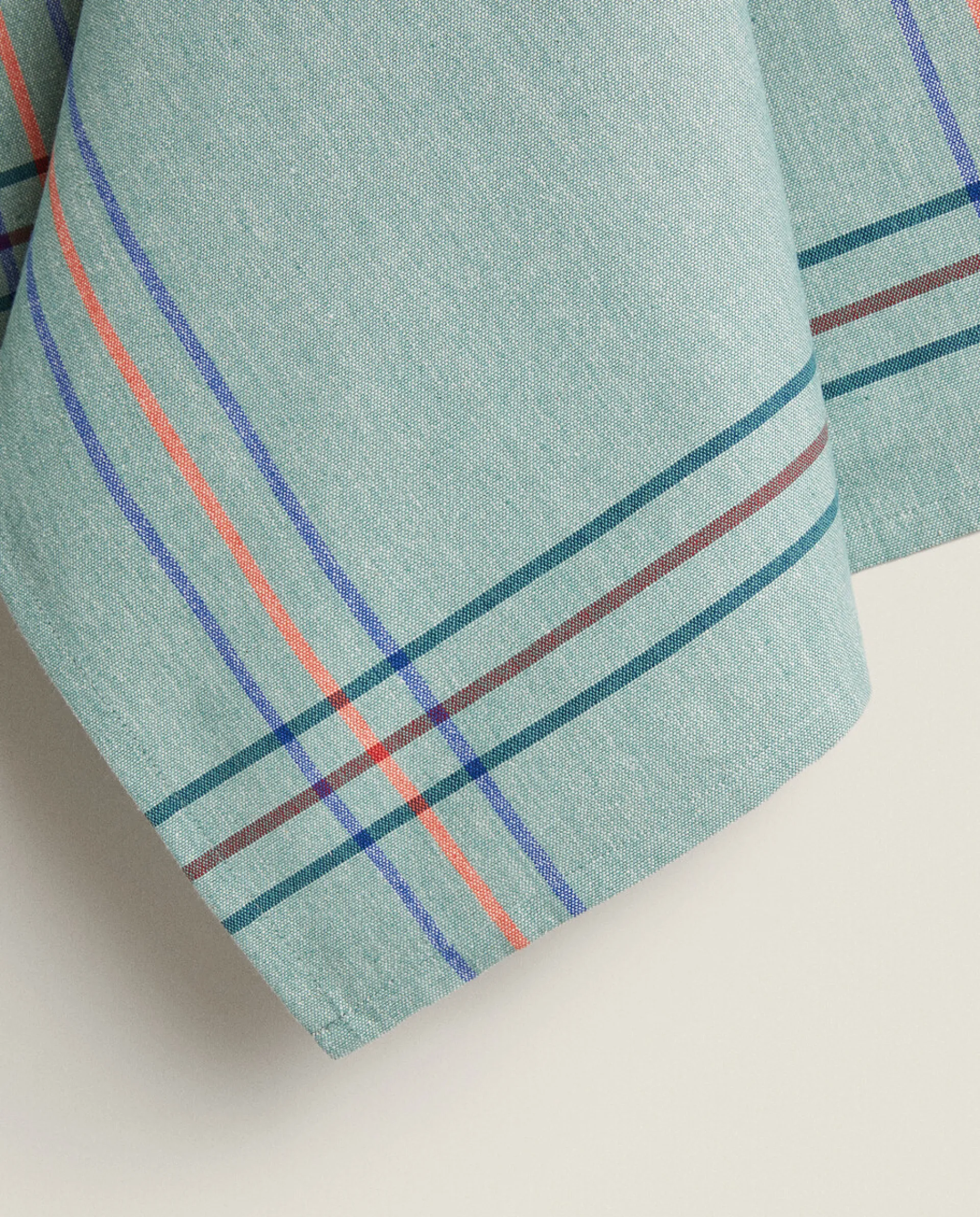 Kitchen Towels, Aprons And Bags*ZARA Home Linen Kitchen Towel (Pack Of 2) Green