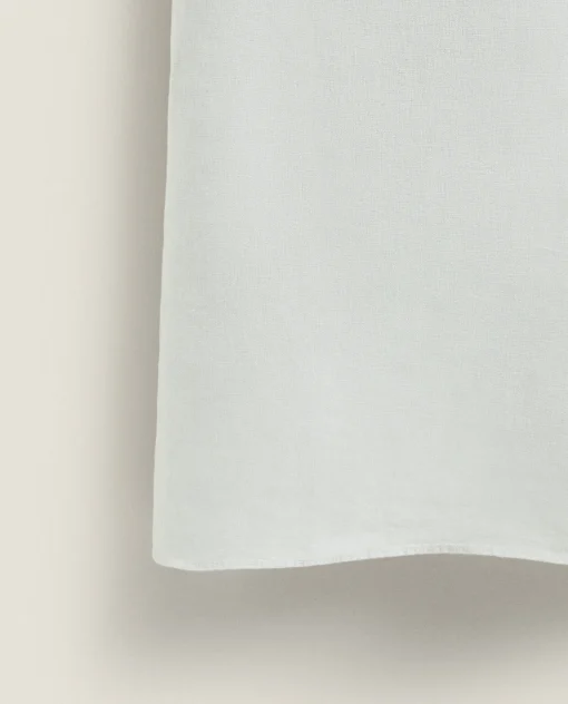 Nightdresses*ZARA Home Linen Nightgown Green