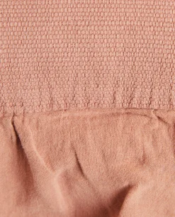 Bedspreads*ZARA Home Linen Ruffle Throw Pillow Cover Pink