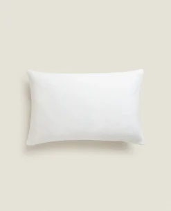 Solid*ZARA Home Linen Throw Pillow Cover Cream