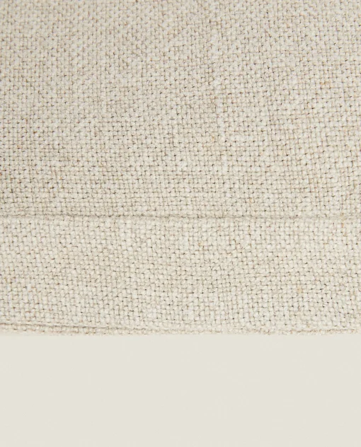 Solid*ZARA Home Linen Throw Pillow Cover Tan