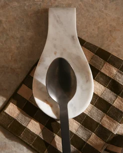 Kitchen Utensils*ZARA Home Marble Spoon Rest Yellow