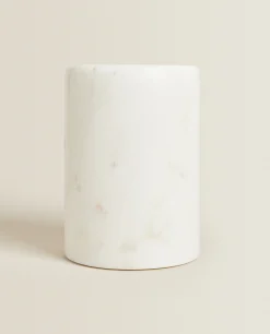 Kitchen Utensils*ZARA Home Marble Utensil Jar Yellow