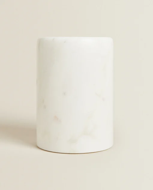 Kitchen Utensils*ZARA Home Marble Utensil Jar Yellow
