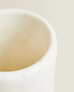 Kitchen Utensils*ZARA Home Marble Utensil Jar Yellow