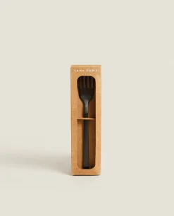 Cutlery*ZARA Home Matte Brunch Forks (Pack Of 4) Black