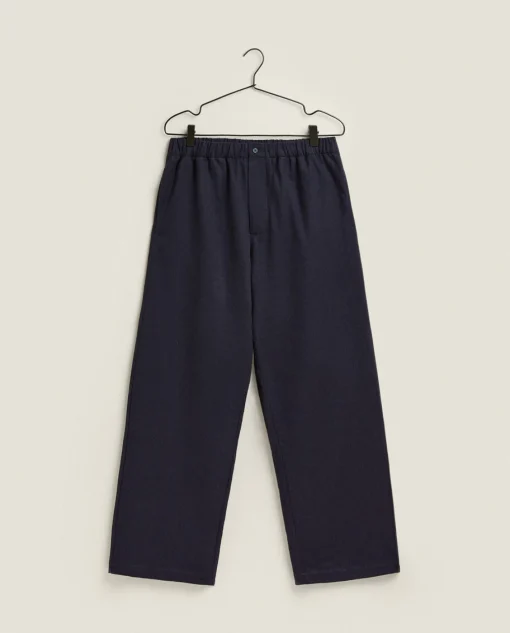 Man*ZARA Home Men'S Twill Pants Navy
