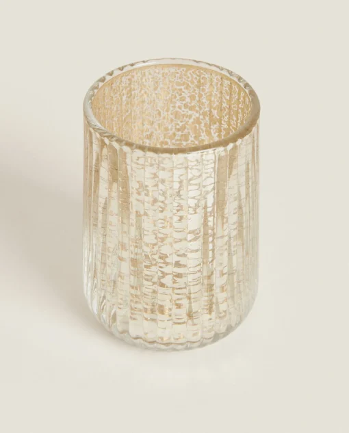Glasses*ZARA Home Mercurized Glass Tumbler Golden