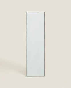 Mirrors*ZARA Home Metal Hanging Full Length Mirror Black