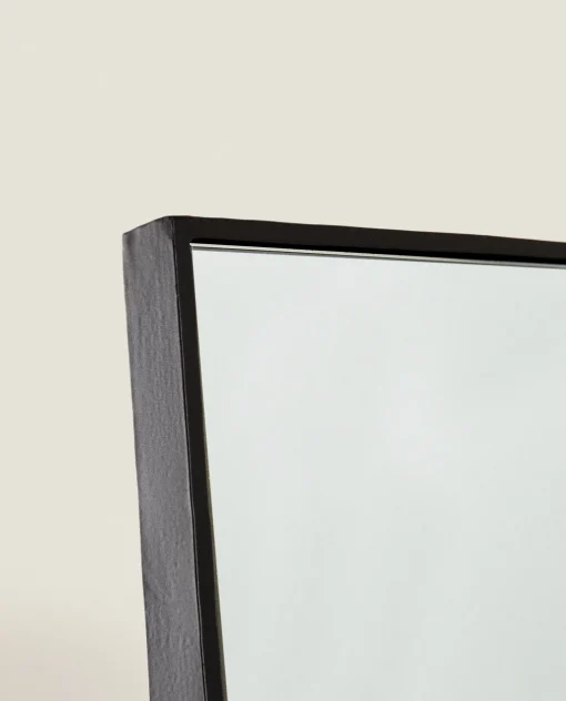 Mirrors*ZARA Home Metal Hanging Full Length Mirror Black