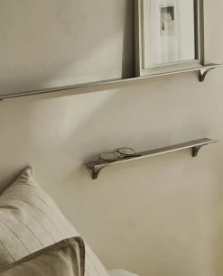 Decorative Accessories*ZARA Home Metallic Shelving Grey
