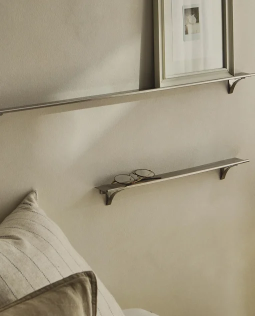 Decorative Accessories*ZARA Home Metallic Shelving Grey