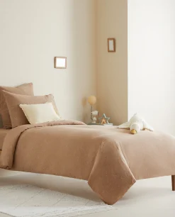 Crib Bedding*ZARA Home Moons And Stars Duvet Cover Taupe