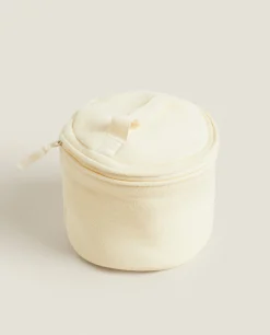 Toiletry Bags*ZARA Home Muslin Toiletry Bag Yellow