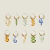 Borosilicate Glass*ZARA Home Number Glass Markers Green