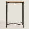 Bedside/Occasional Tables*ZARA Home Oak Side Table Black