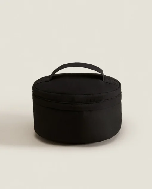 Personalization*ZARA Home Oval Technical Fabric Toiletry Bag 1-040