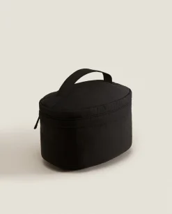 Personalization*ZARA Home Oval Technical Fabric Toiletry Bag 1-040