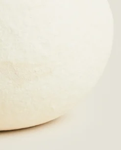 Vases*ZARA Home Papier-Mache Vase White