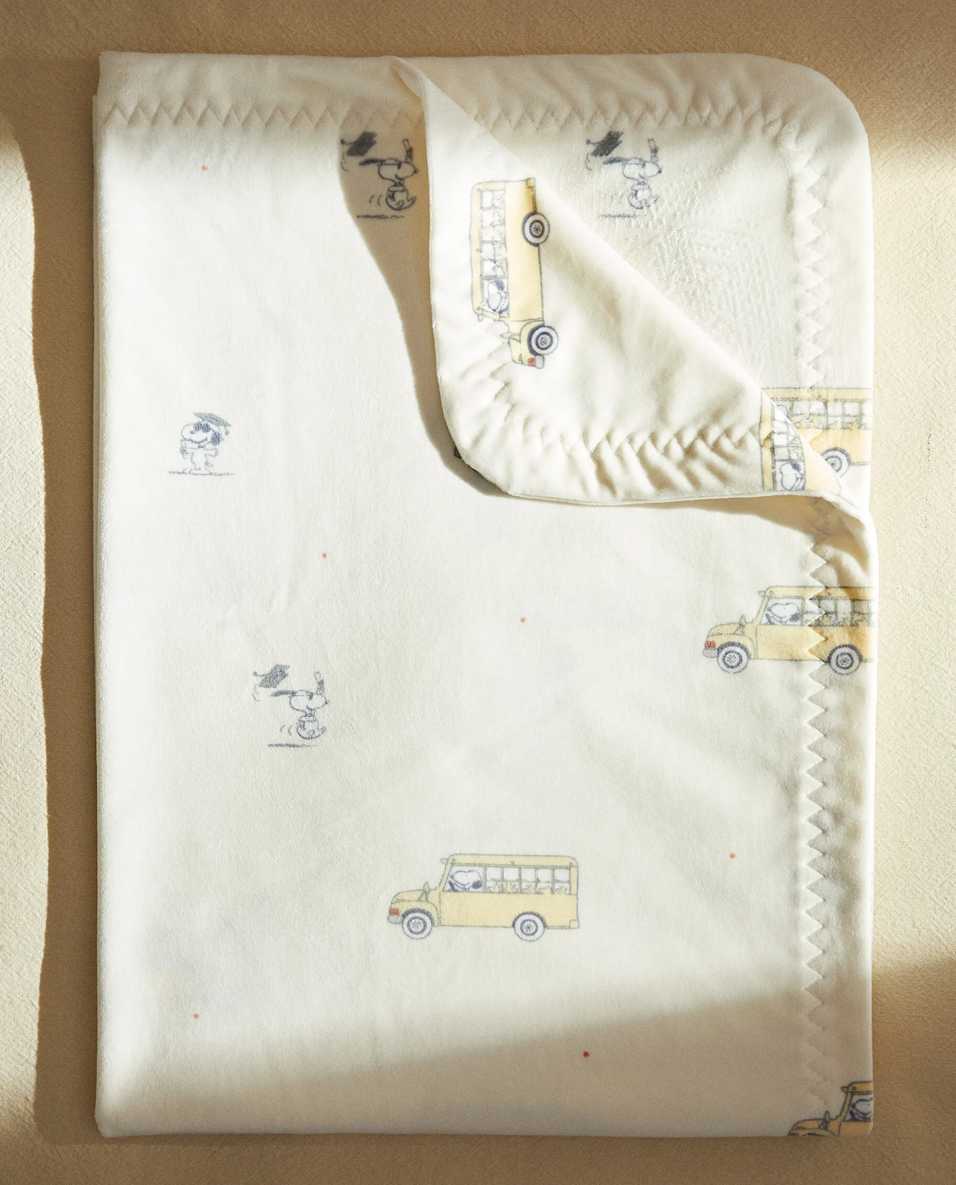 Blankets*ZARA Home Peanuts™ Fleece Blanket Multicolored