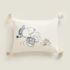 Throw Pillows*ZARA Home Peanuts™ Throw Pillow Cover With Tassels Multicolored