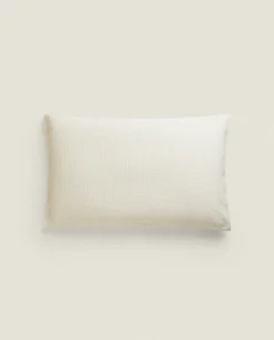 Pillowcases*ZARA Home Pillowcase With Bedspread Quilt Effect Cream