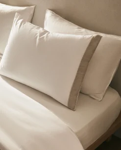 Pillowcases*ZARA Home Pillowcase With Border White