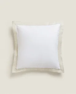 Pillowcases*ZARA Home Pillowcase With Border White